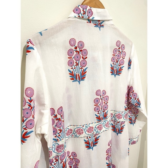 EUC Oliphant Marigot Shirt Dress Maxi Dress, Size XL - Picture 11 of 15